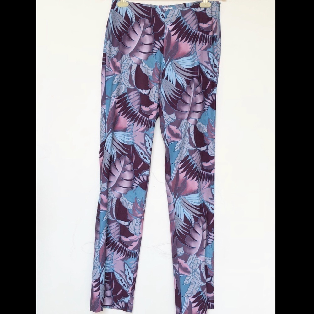 Cache Floral High‎ Rise Pants Sz 6​​​​​​